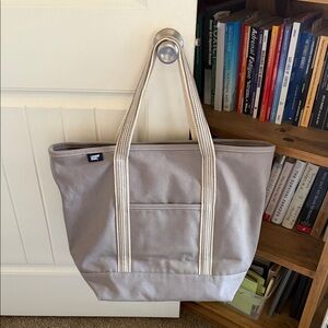 Lands End Large Grey Tote